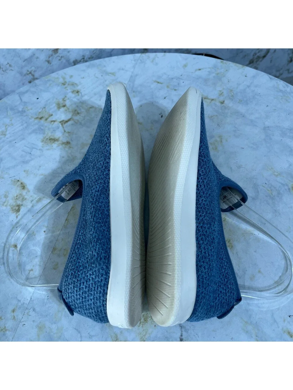 Allbirds Tree Loungers Women's Size 7 Shoes Blue Slip On Comfort Casual Sneakers